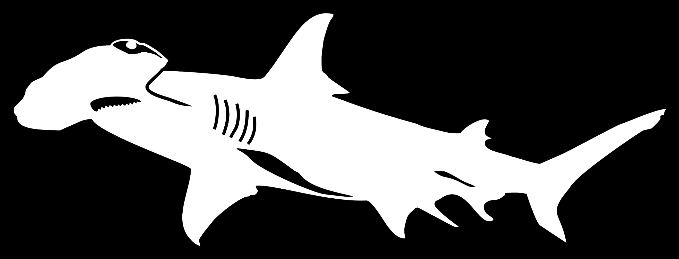 Sticky-Fish Hammerhead Shark Vinyl Decal | Cabela's